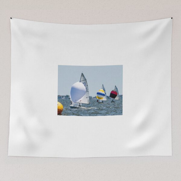Item preview, Sailboats Racing Downwind  on Barnegat Bay New Jersey designed and sold by Frank Parisi.
