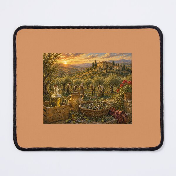 Item preview, Tuscan Olive Harvest at Sunset designed and sold by Novel Works Studio.