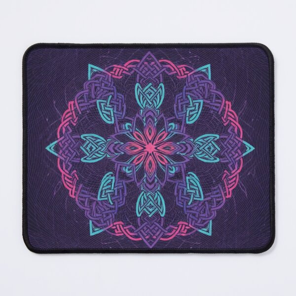 Item preview, Deep Purple Symmetrical Sacred Mandala designed and sold by IntelliMindDesigns.