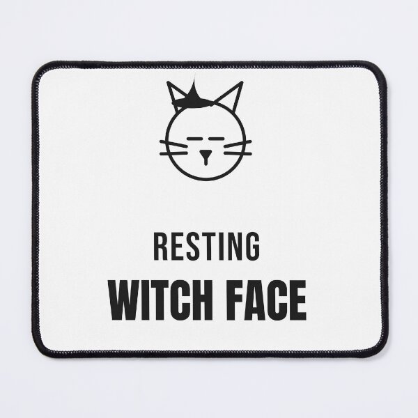 Item preview, Resting Witch Face - Funny Halloween Cat Shirt designed and sold by RankShift.