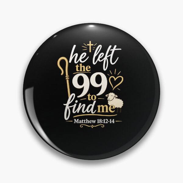 Item preview, Lost Sheep Parable Matthew 18:12-14 Christian Faith designed and sold by snowry.