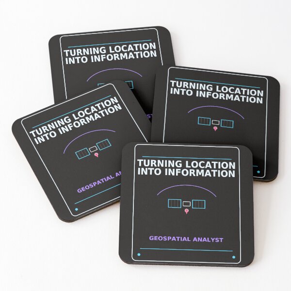Item preview, TURNING LOCATION INTO INFORMATION – Geospatial Analyst designed and sold by MiSuPa.