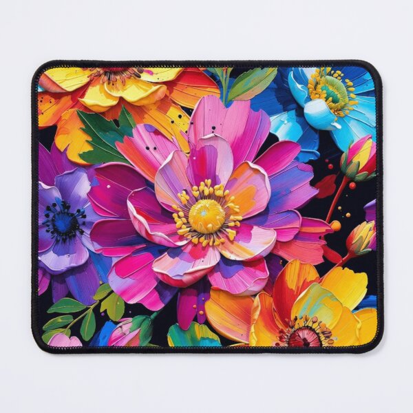 Item preview, Vibrant Tropical Colorful Flower Pattern designed and sold by IntelliMindDesigns.