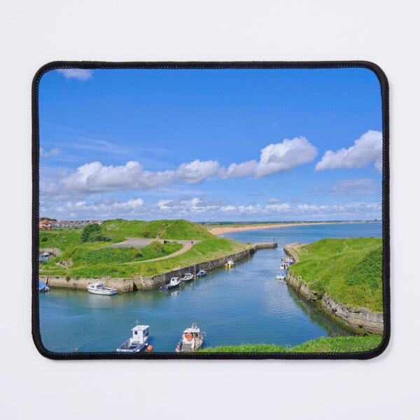 Item preview, Seaton Sluice Harbour in Spring Sunshine designed and sold by Violaman.