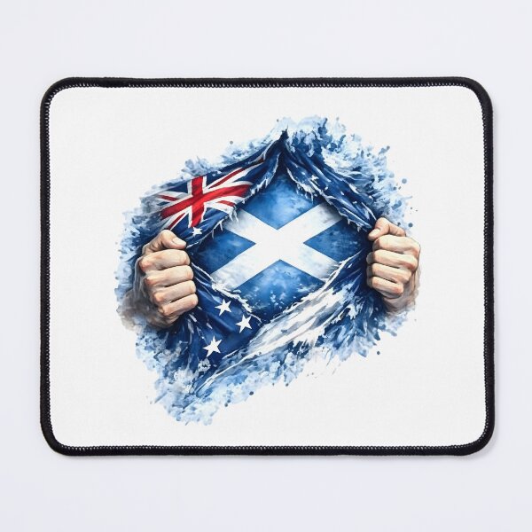 Item preview, Australia Flag Reveal Scotland Saltire Roots designed and sold by SMalcolmDesigns.