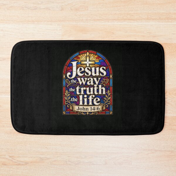 Item preview, Jesus John 14:6 Scripture Faith Christian Design designed and sold by snowry.