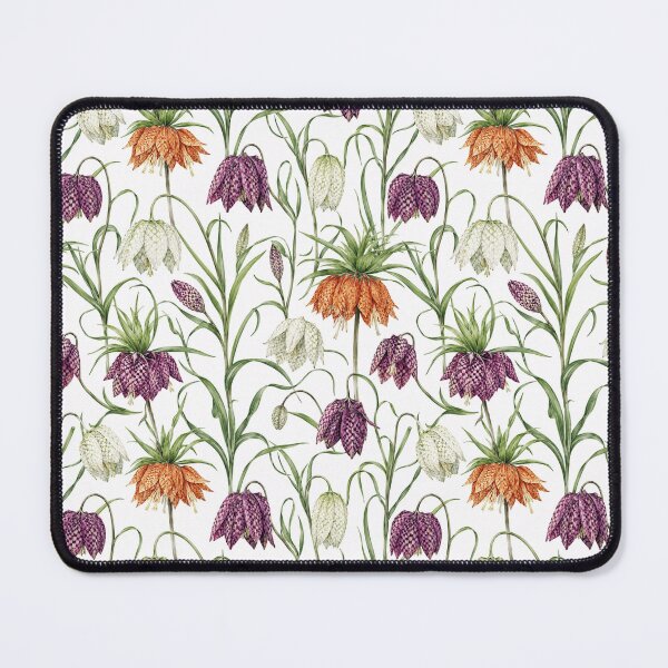 Item preview, Fritillaria Checkered Bell Watercolor Seamless Pattern designed and sold by Inkworksbyshery.