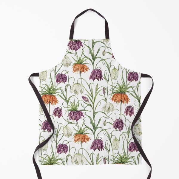 Item preview, Fritillaria Checkered Bell Watercolor Seamless Pattern designed and sold by Inkworksbyshery.