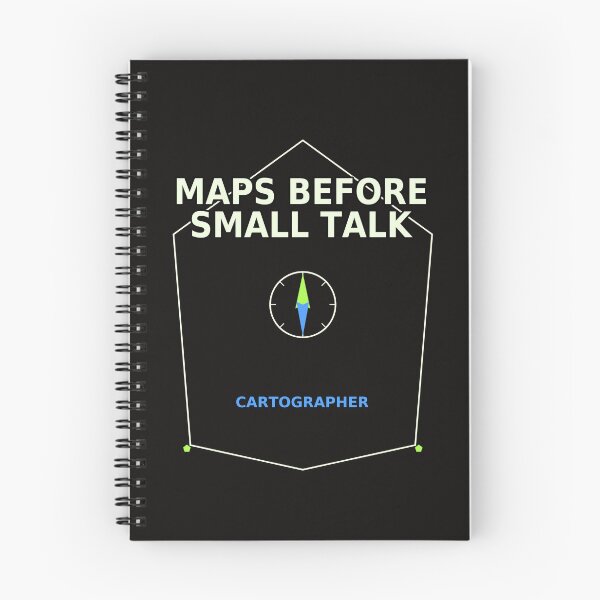 Item preview, MAPS BEFORE SMALL TALK – Cartographer designed and sold by MiSuPa.