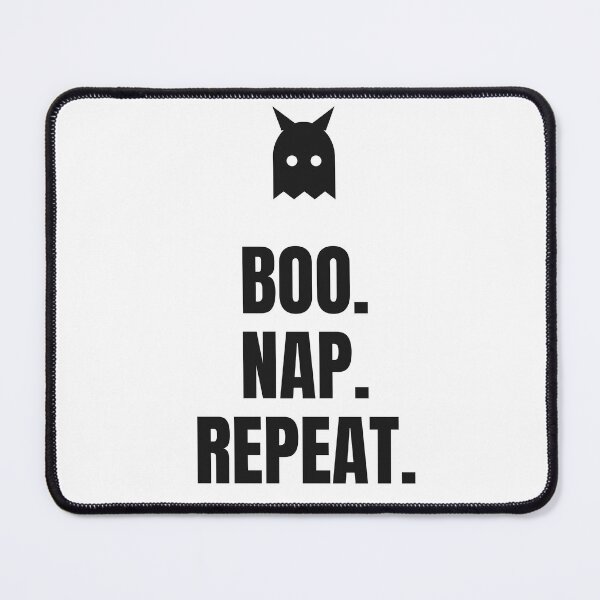 Item preview, Boo Nap Repeat - Funny Ghost Cat Halloween Shirt designed and sold by RankShift.