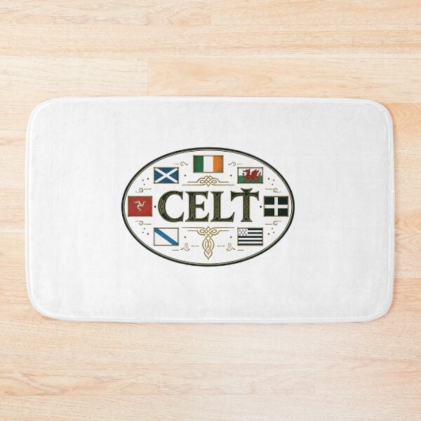 Item preview, Celtic Nations Flags CELT Vintage Heritage Knotwork Crest designed and sold by jeshands.