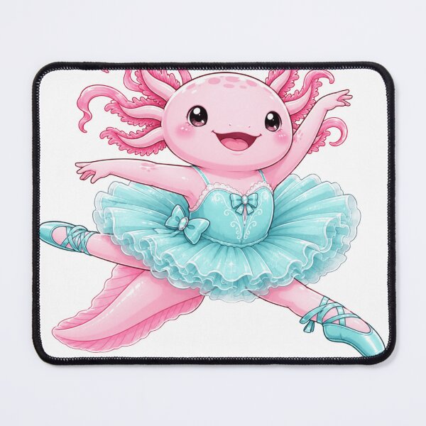 Item preview, Elegant Axolotl Ballerina Cute Tutu Ballet Dance designed and sold by Uniqueauraaprints.