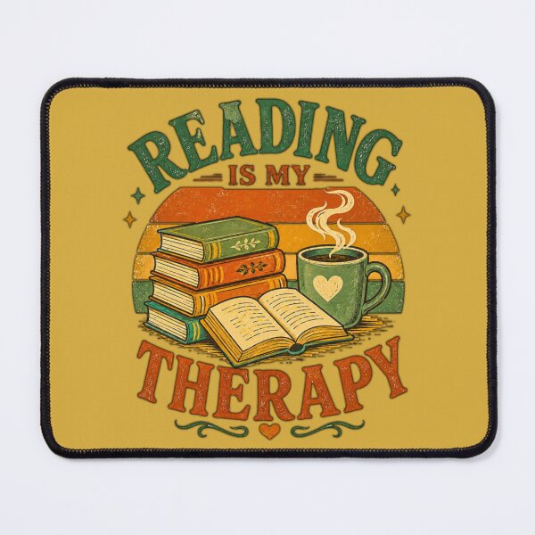 Item preview, Reading Is My Therapy Vintage designed and sold by StockAnime.