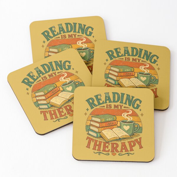Item preview, Reading Is My Therapy Vintage designed and sold by StockAnime.