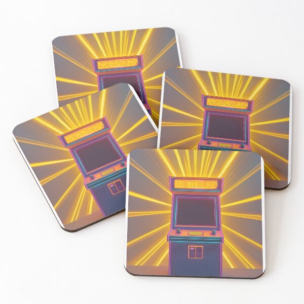 Item preview, 3d Render Of Neon Arcade Scene Digital designed and sold by Checho30.