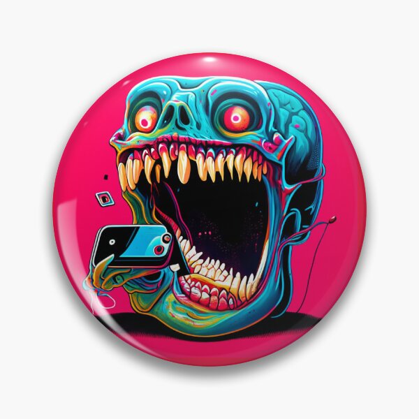 Item preview, Monster Eating Phone designed and sold by eshipaints.