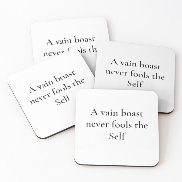 Item preview, Vain Boast designed and sold by The WordCatcher Street.