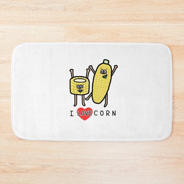 Item preview, Cute I LOVE CORN designed and sold by kanaehonkawa.