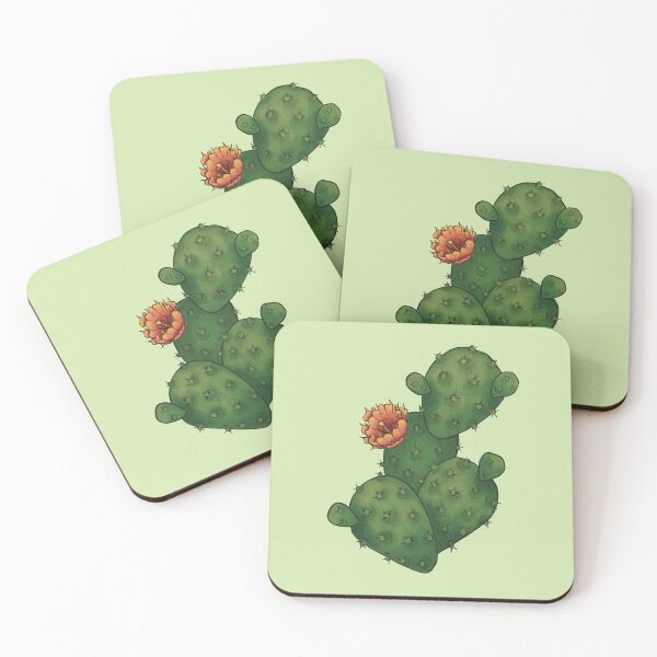 Item preview, Texas Prickly Pear Cactus Flower designed and sold by DandelionGroveStudio.