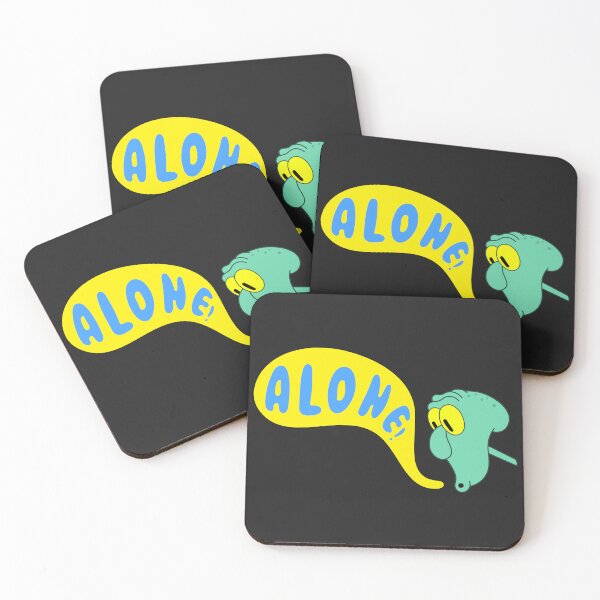 Item preview, SpongeBobI - ALONE! Squidward Tentacles  meme designed and sold by DibujandoPorfa.