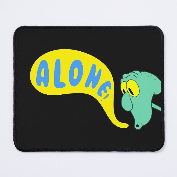 Item preview, SpongeBobI - ALONE! Squidward Tentacles meme designed and sold by DibujandoPorfa.