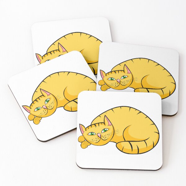 Item preview, Cute Ginger Orange Cat Illustration designed and sold by OrPolly.