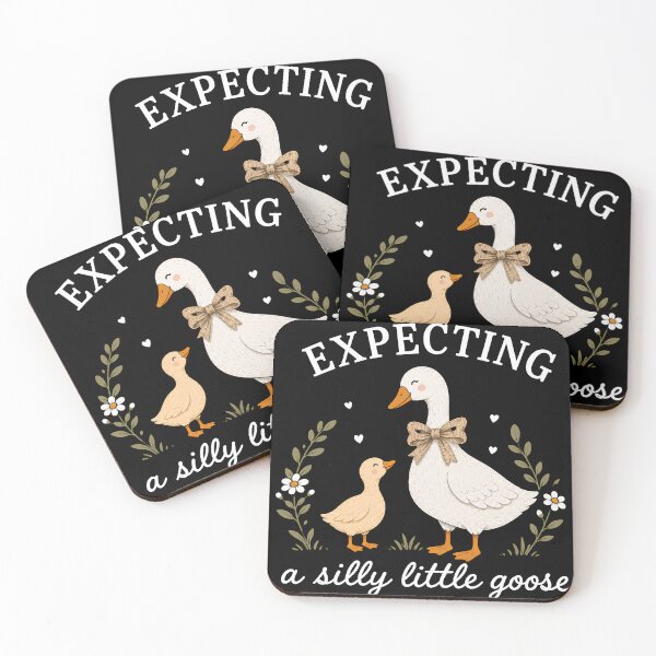 Item preview, Expecting A Silly Little Goose Pregnancy Announcement Cottagecore  designed and sold by VGAfanatic.