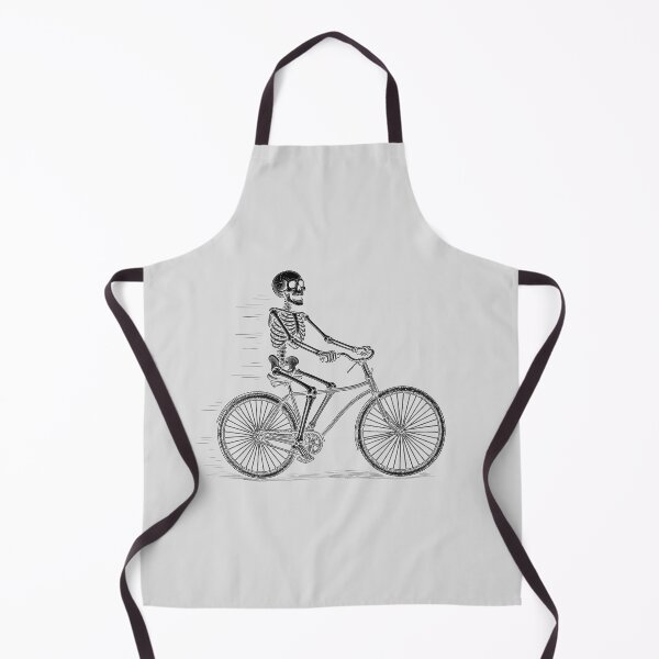 Item preview, Skeleton Cyclist Halloween T-Shirt | Vintage Skull Riding Bicycle | Spooky Bike Lover Gift | Funny Halloween Cycling Design designed and sold by emiliacreations.