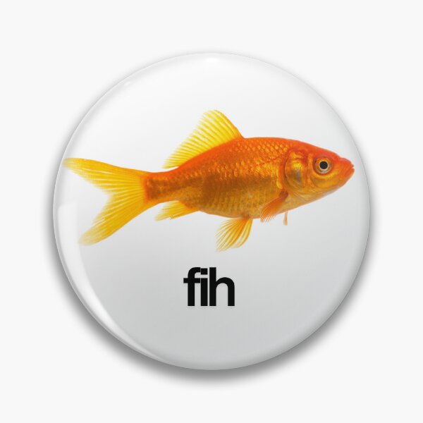 Item preview, Fih Funny Fish – Cute Funny Art designed and sold by lydsshop.