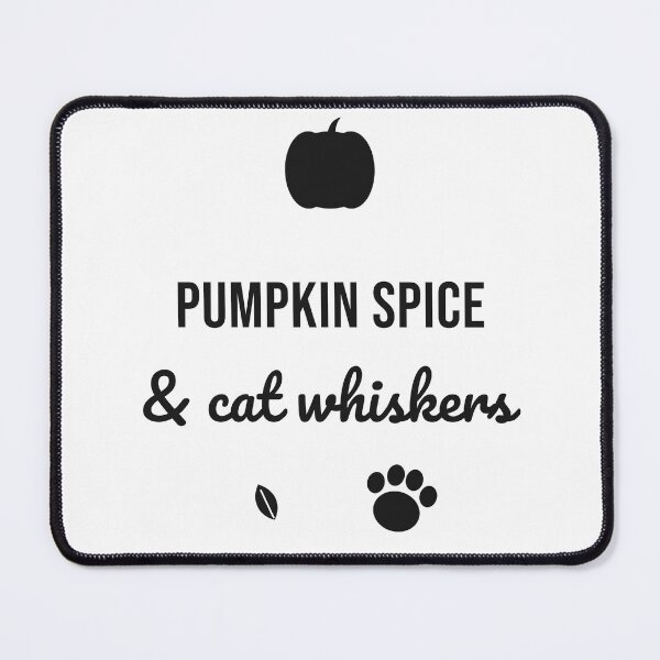 Item preview, Pumpkin Spice and Cat Whiskers - Fall Cat Shirt designed and sold by RankShift.