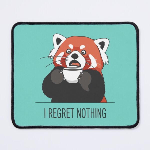 Item preview, Red Panda Coffee Overdose Funny Meme designed and sold by Amir Faysal.