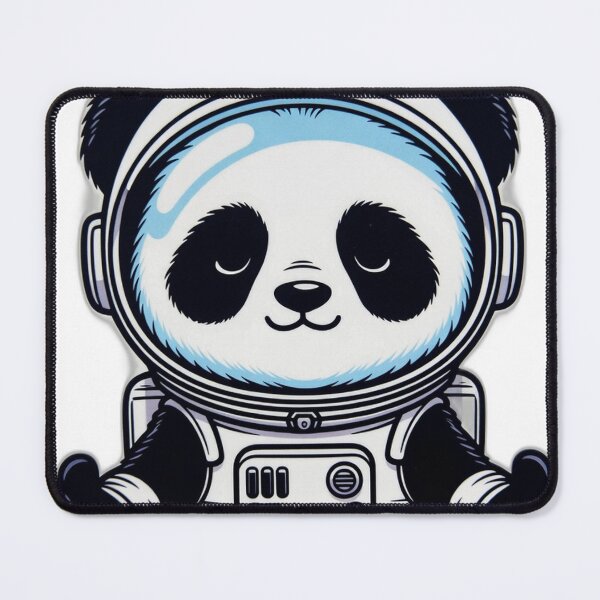 Item preview, Meditating Zen Astronaut Panda - Cute Yoga Space Panda Sticker designed and sold by PandaInkDQT.