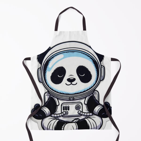 Item preview, Meditating Zen Astronaut Panda - Cute Yoga Space Panda Sticker designed and sold by PandaInkDQT.