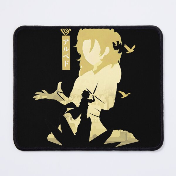 Item preview, Albedo Genshin Impact - Geo Chief Alchemist Shadow Silhouette designed and sold by setiawanari.