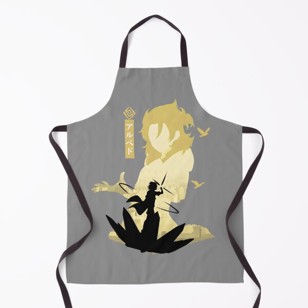 Item preview, Albedo Genshin Impact - Geo Chief Alchemist Shadow Silhouette designed and sold by setiawanari.
