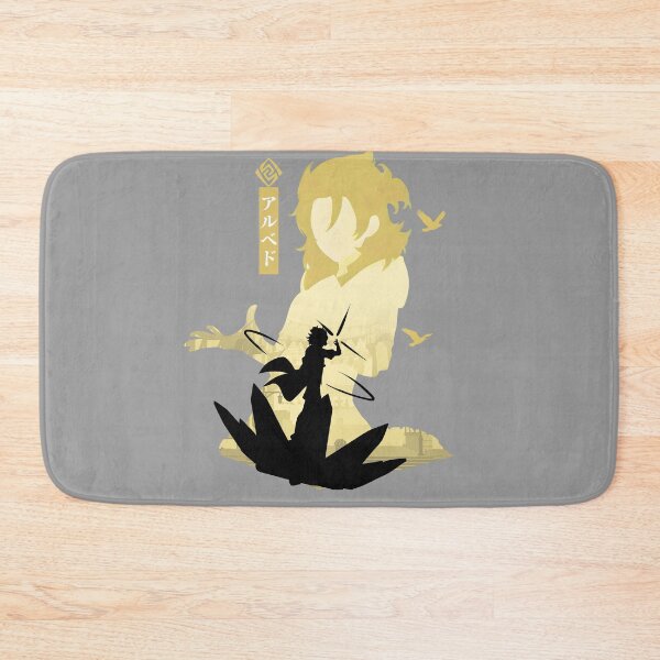 Item preview, Albedo Genshin Impact - Geo Chief Alchemist Shadow Silhouette designed and sold by setiawanari.