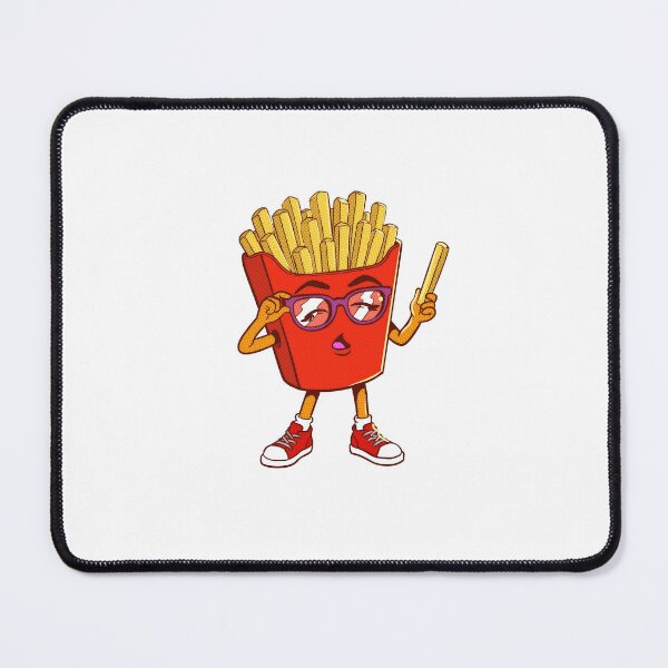 Item preview, Stylish Fries With Cool Glasses designed and sold by ben.comictell.