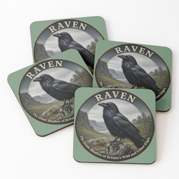 Item preview, RAVEN   – The Giant Shadow of Britain’s Wild and Urban Edges designed and sold by The Digital Compass.