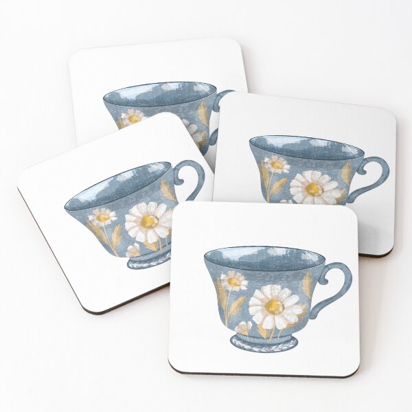 Item preview, shabby chic teacup designed and sold by pinkyfish1010.
