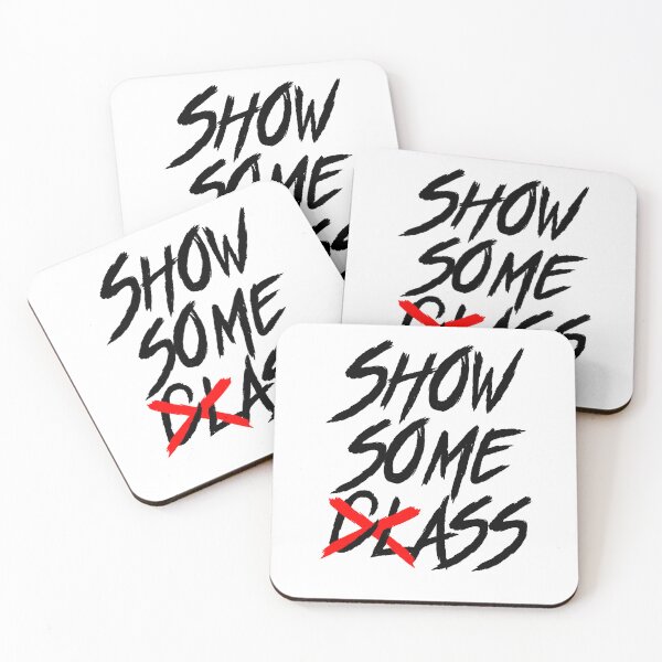 Item preview, Show Some Class | Funny Double entendre text design designed and sold by ProdbyNiECO.
