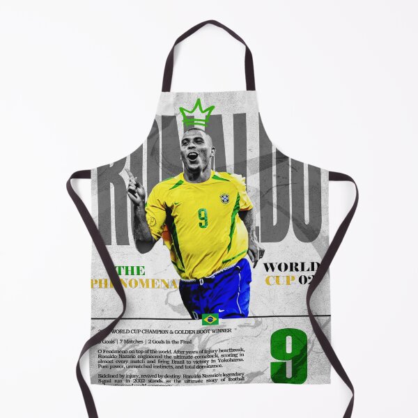 Item preview, The Phenomenon No 9 Yellow Retro Football Poster 2002 designed and sold by Af-RT10.