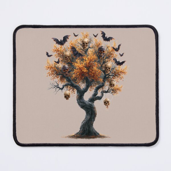 Item preview, Haunted Skull Tree Halloween designed and sold by MythicMood.