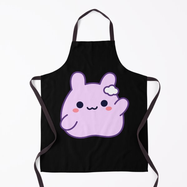 Item preview, Kumo Purple Lila Cute Kawaii Bunny Blob designed and sold by MimochiStudio.