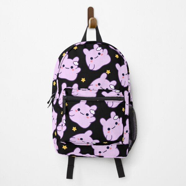 Item preview, Kumo Purple Lila Cute Kawaii Bunny Blob designed and sold by MimochiStudio.