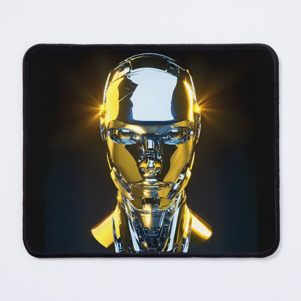 Item preview, 3d Render Of Retro Chrome Robot Digital designed and sold by Checho30.