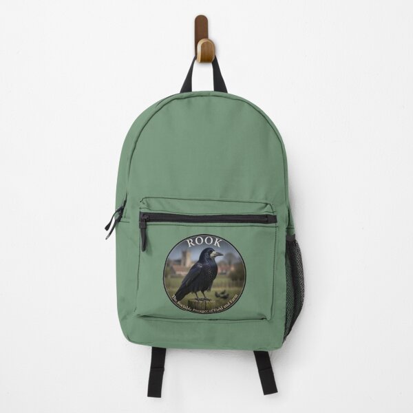 Item preview, ROOK – The Sociable Forager of Field and Farm designed and sold by The Digital Compass.