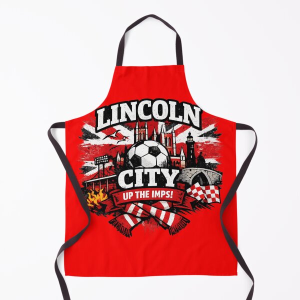 Item preview, Lincoln City Vintage Football Fan Art | Up the Imps Heritage Supporter Design designed and sold by GarnerSupplyCo.