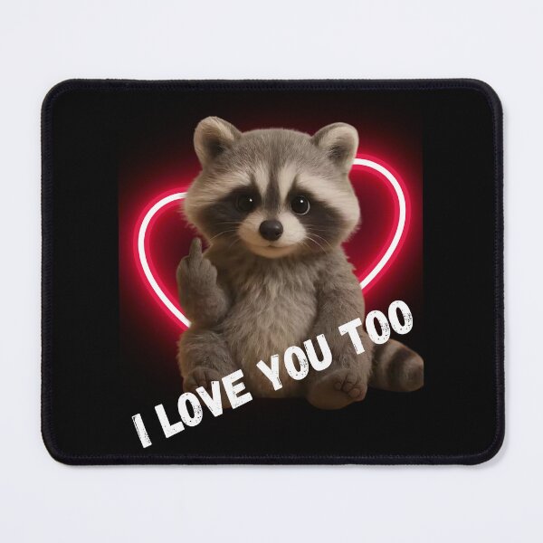 Item preview, Funny Raccoon I Love You Too designed and sold by BULAIR89.