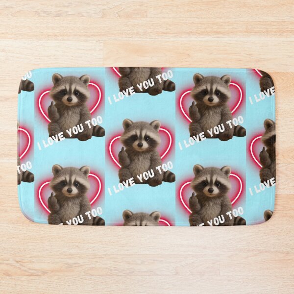 Item preview, Funny Raccoon I Love You Too designed and sold by BULAIR89.
