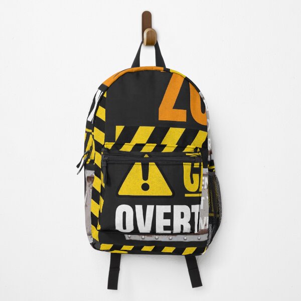 Item preview, Caution Overthinking Zone Funny Introvert Warning Sign T-Shirt designed and sold by Uvclick.